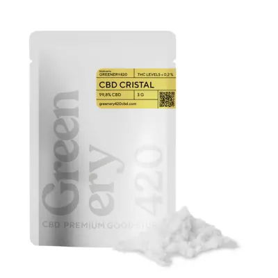 CBD Cristal 💎 Concentrado 99,8% CBD