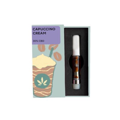 Cartucho vaporizador CBD para vape Cappuccino