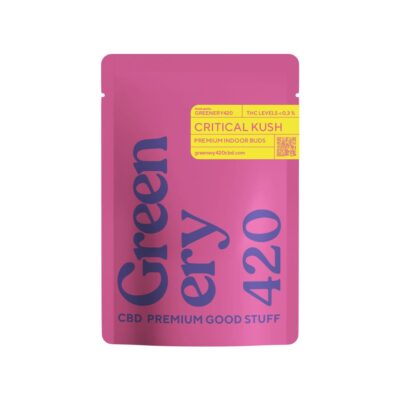 Critical Kush Indoor premium da CBD by Greenery 420
