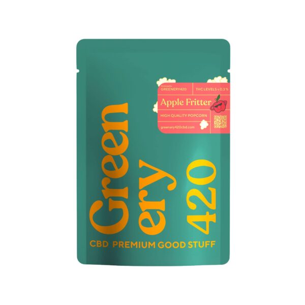 Descubra a nossa variedade Apple Fritter CBD Small Buds da Greenery420