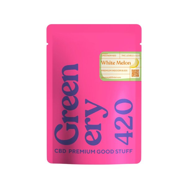 Descubra a nossa variedade de CBD Indoor White Melon da Greenery420