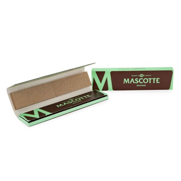 Produto de flor e haxixe CBD: Mascotte. Papéis de enrolar
