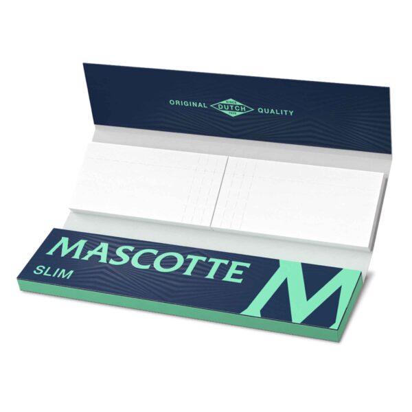Produto de flor e haxixe CBD: Mascotte. Papéis de enrolar