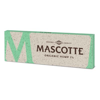 Produto de flor e haxixe CBD: Mascotte. Papéis de enrolar 