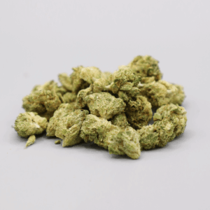 Popcorn London Pound Cake Indoor de CBD da Greenery420 flores de cbd en cogollos pequeños popcorn